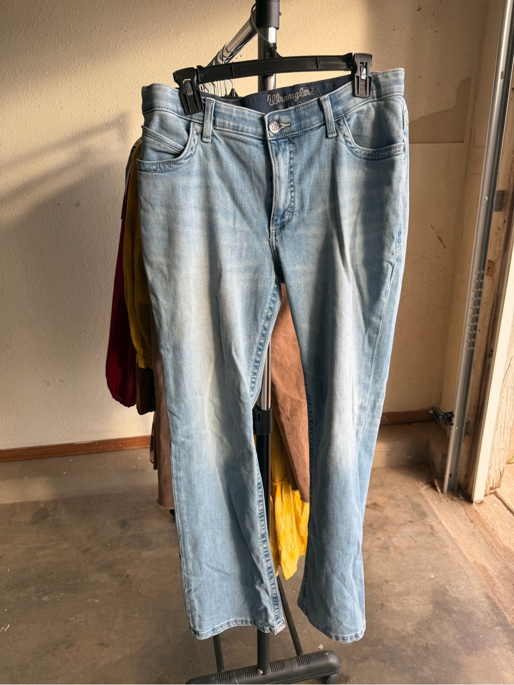 Wrangler Willow Light Blue Denim Jeans
